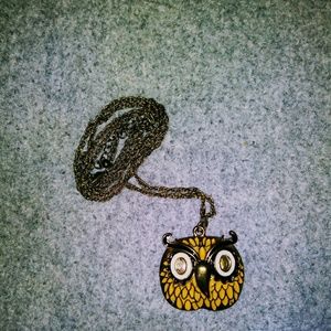 Vintage Owl Necklace